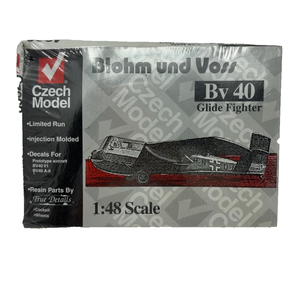 Czech Model Blohm und Voss Bv 40 1:48 Scale Glide Fighter Model Kit Sealed